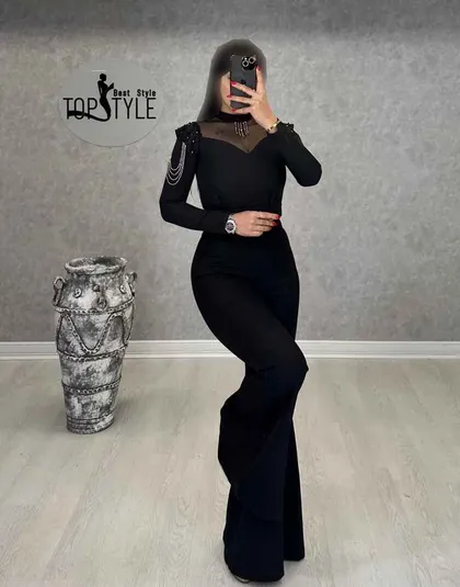 بلوز سرشانه زنجیر : 8704