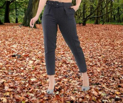 شلوار حصیری مام فیت