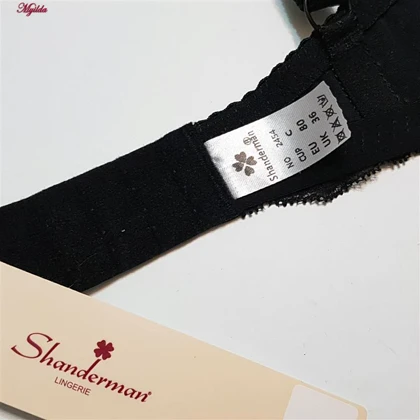سوتین زنانه شاندرمن مدل violet_n مشکی کد 5080-2454-04