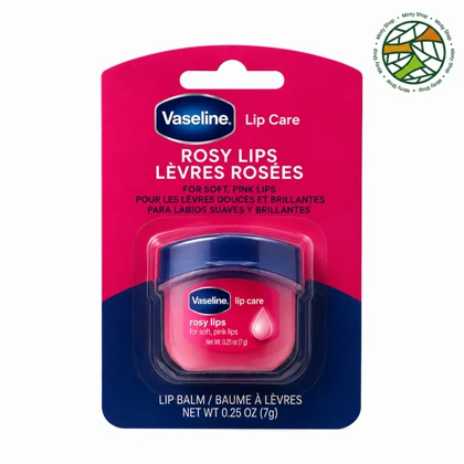 بالم لب رنگی وازلین مدل Vaseline Rosy Lips