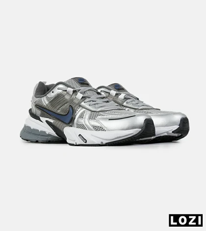 کفش کتانی مردانه و زنانه طوسی آبی Nike cushlon مدل 7573