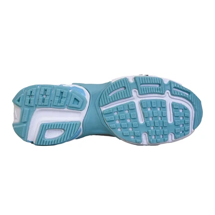 کتانی اسپرت مردانه مدل نایک v2k وی تو کی کشلون رنگ سفید آبی کد 00770