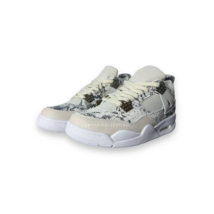 کتانی نایک ایرجردن رترو 4 پوست ماری air jordan retro 4 SNAKE SKIN