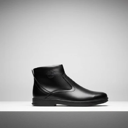 نیم بوت مردانه مشکی مدل Rad ویژه