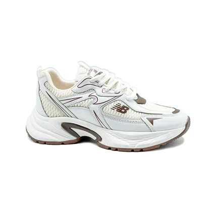 کفش و کتانی زنانه مدل نیوبالانس NEWBALANCE رنگ سفید کرم