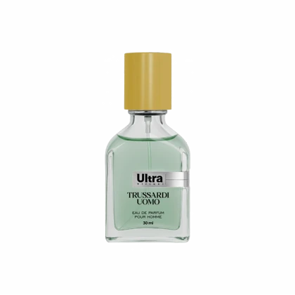 پرفیوم مردانه اولترا ویرچوآل مدل Trussardi Uomo حجم 30 میلی لیتر طرح مگاماره