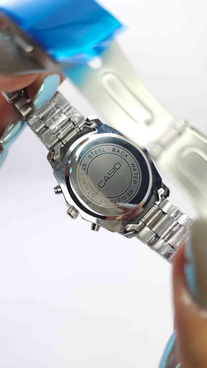 ساعت مچی ست مردانه و زنانه کاسیو Casio سبک 3موتوره و تمام استیل