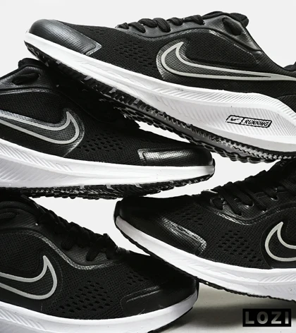 کفش کتانی مردانه و زنانه مشکی نایک NIKE PEGASUS V10 مدل 2134