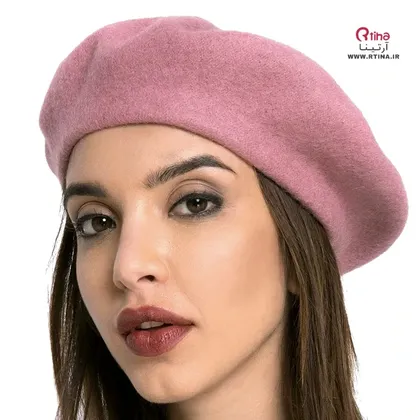 کلاه مدل فرانسوی زنانه ضخیم و لبه دار