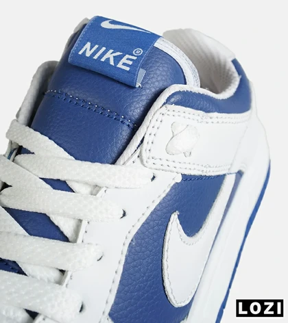 کفش کتانی مردانه و زنانه سفید آبی NIKE AIR JORDAN مدل 7815