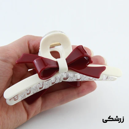 کلیپس دخترانه مدل پاپیون دنباله دار بزرگ