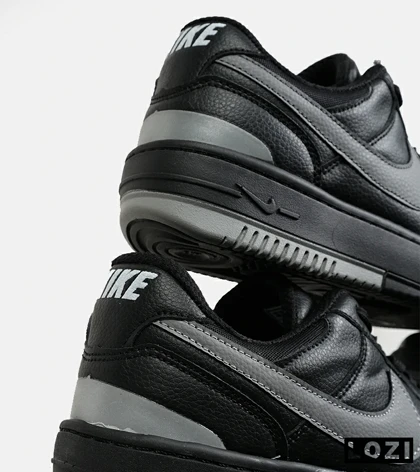 کفش کتانی بزرگ پا مشکی طوسی Nike Gama Force Sail مدل 6733