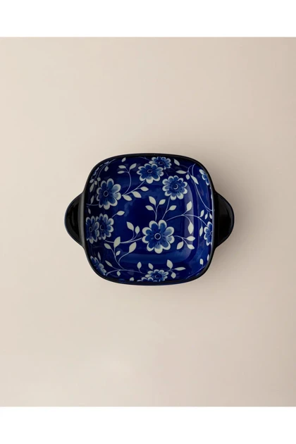 بشقاب سرو Bone China Madame Coco مدل Reve Bleu Vista - آبی