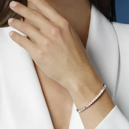 دستبند نقره عشق من زنبور برند chaumet