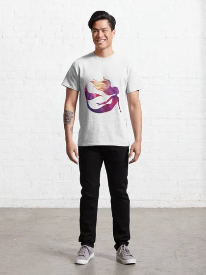 تیشرت the little mermaid طرح Mermaid Classic کد 201442