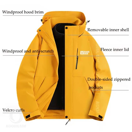 کاپشن دوپوش Black Deer M88