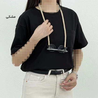 تیشرت زنانه ساده تک جیب | آی بولک