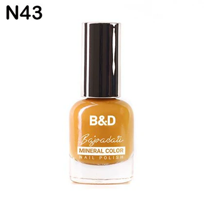 لاک ناخن بی اند دی B&D ساده سری N