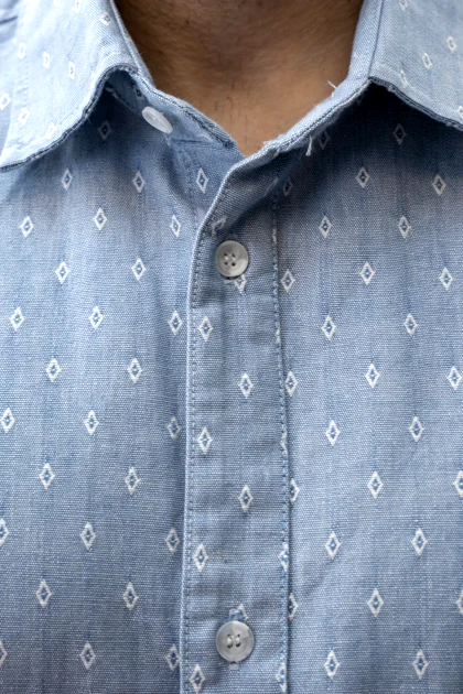 پیراهن ژاکارد رگولار مردانه