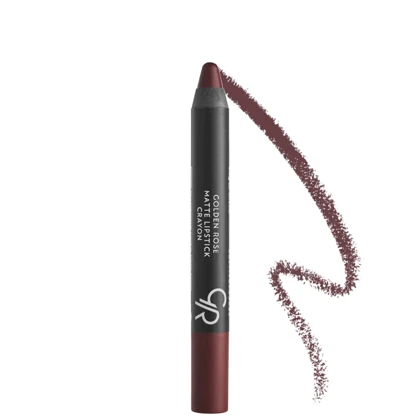 رژ لب مدادی نرم و مخملی گلدن رز ,مدل Crayon شماره 01