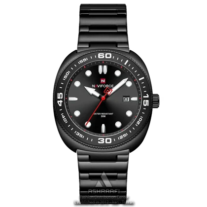 ساعت نیوی فورس مشکی Naviforce NF9250K