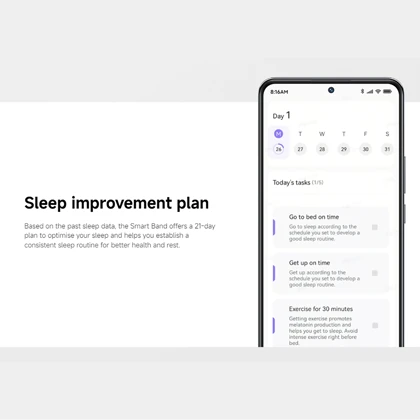 دستبند سلامتی هوشمند می بند 10 شیائومی Mi Band 10 M2459B1