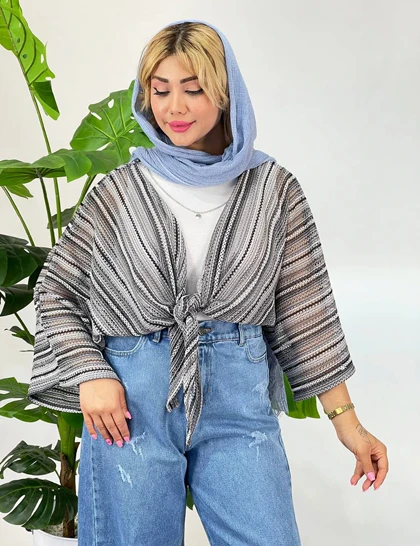 شومیز هایلین کد : 00616