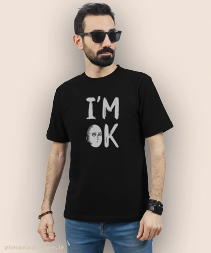 تیشرت مردانه و زنانه طرح وان پانچ من شخصیت سایتاما کد 900