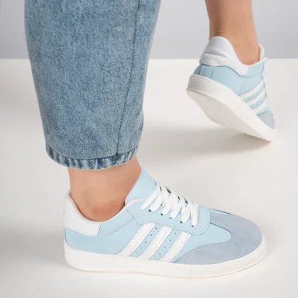 کفش و کتانی زنانه و دخترانه مدل آدیداس ADIDAS رنگ آبی