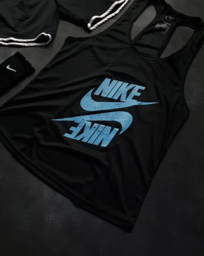 ست رکابی و شلوارک نایکی + جوراب