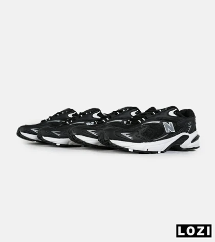 کفش کتانی مردانه و زنانه مشکی سفید NEW BALANCE 725