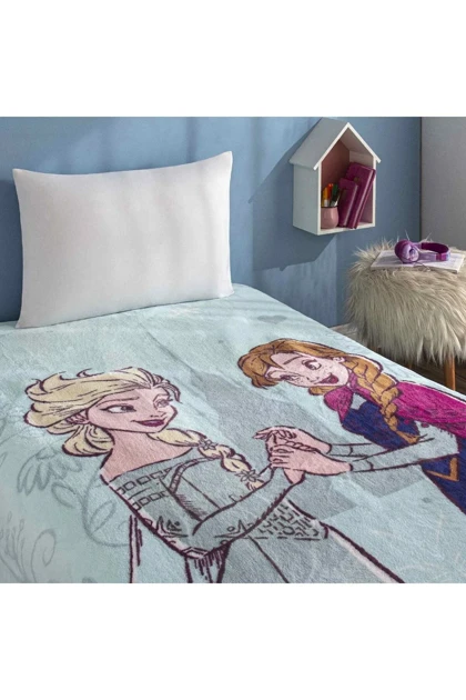 پتو یک نفره Taç مدل Disney Frozen United پلی‌استر - چندرنگ