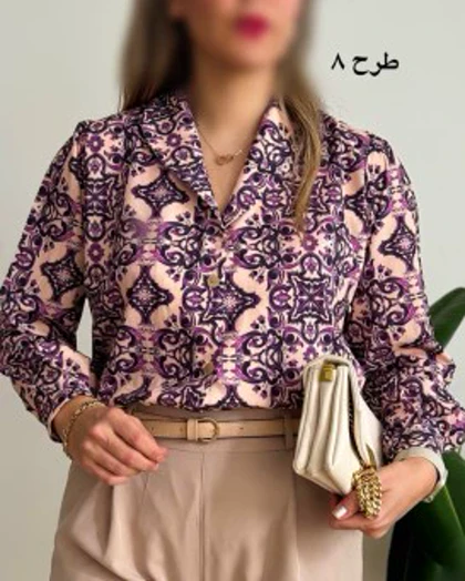شومیز یقه آرشال 1
