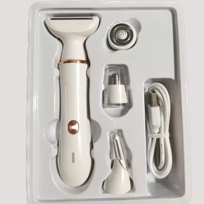 ماشین اصلاح شارژی بانوان ام دی اچ ال MDHL مدل MD-HY6005 با 4 سری