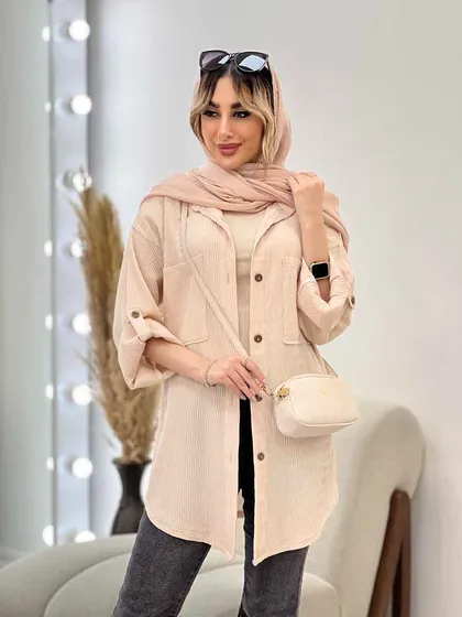 مانتو شومیزی دو جیب