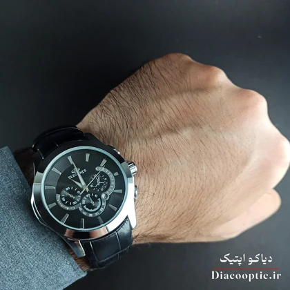 ساعت مچی مردانه برند الگانس مدل DO1176 بند چرمی