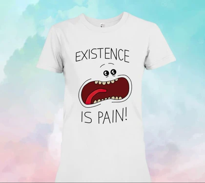 تیشرت طرح ریک و مورتی | Mr Meeseeks کد 252993