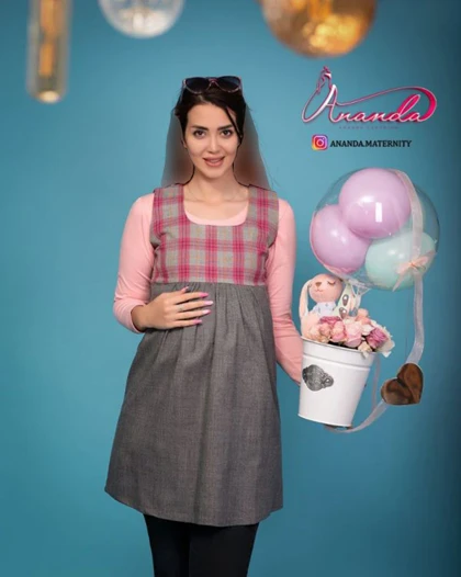 سارافون بارداری پشمی سه گل