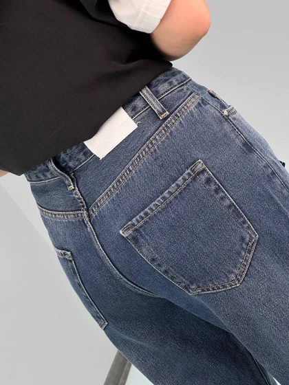 شلوار واید جین جکپات آبی ژوانا