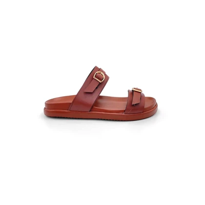 کفش صندل زنانه مدل زارا sandal - 0065_Cognac