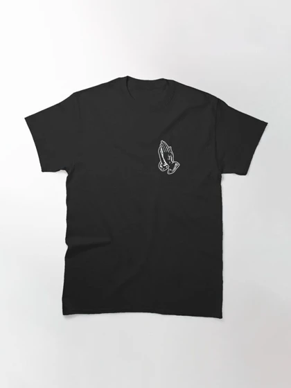 تیشرت دریک | Drake Praying Hands logo کد 240024