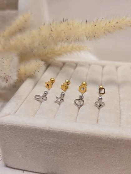 پیرسینگ گوش استیل