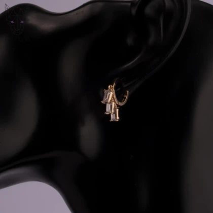 گوشواره تریپل دایموند ژوپینگ