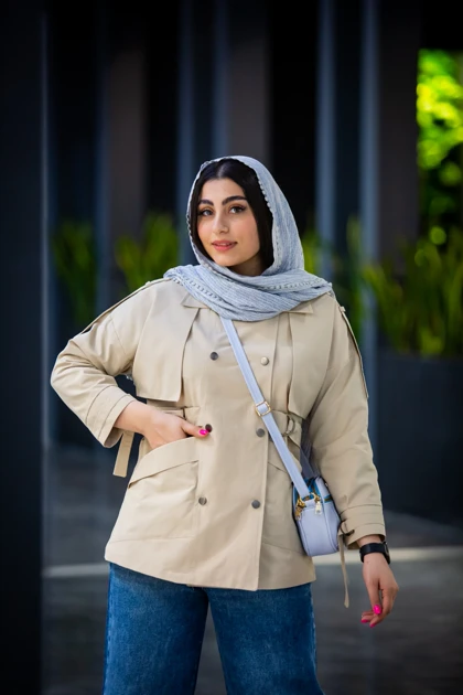 بارانی کتان زارا رها