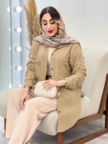 شومیز دو جیب نجلا