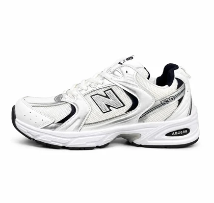 کتانی مردانه مدل نیوبالانس 530 سفید مشکی (کیفیت درحد مستر) New Balance