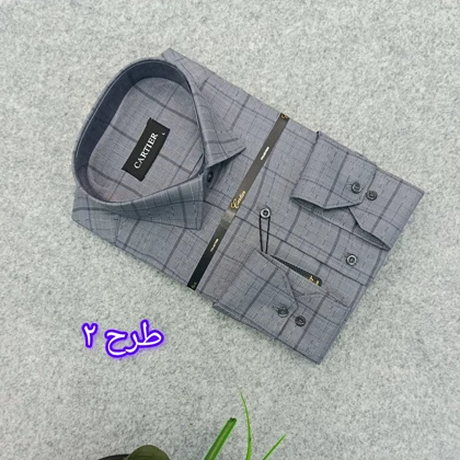 پیراهن استین بلند مردانه _ طرحدار و مجلسی قواره کلاسیک