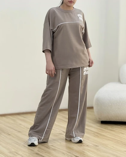 ست تیشرت و شلوار آیلا