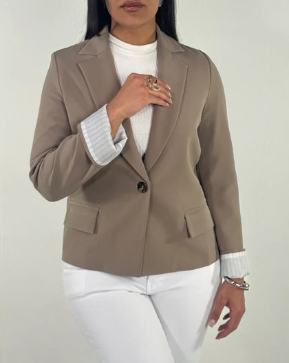 کت جیب پاکتی تک دکمه  کد 100170