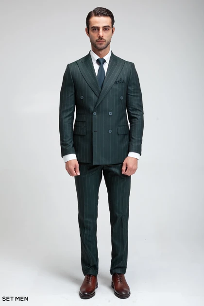 کت و شلوار مردانه شش دکمه دیپلمات